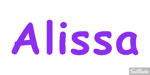Alissa Text effect