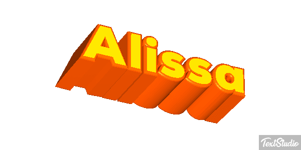 Alissa Text effect