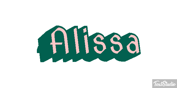 Alissa Text effect