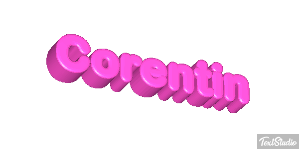 Corentin Effet de texte