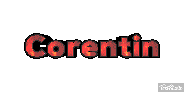 Corentin Effet de texte