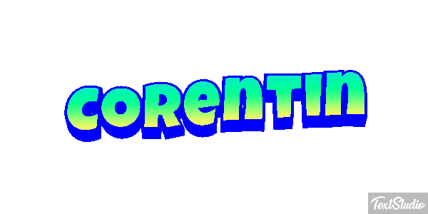 Corentin Effet de texte