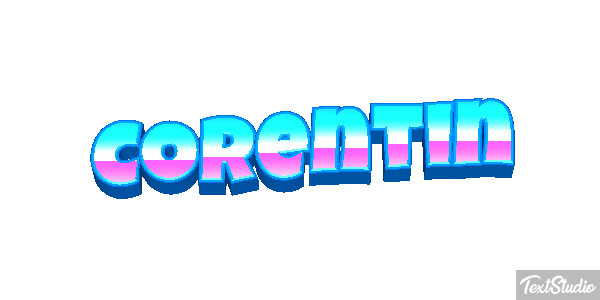 Corentin Effet de texte
