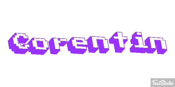 Corentin Effet de texte