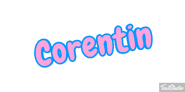 Corentin Effet de texte