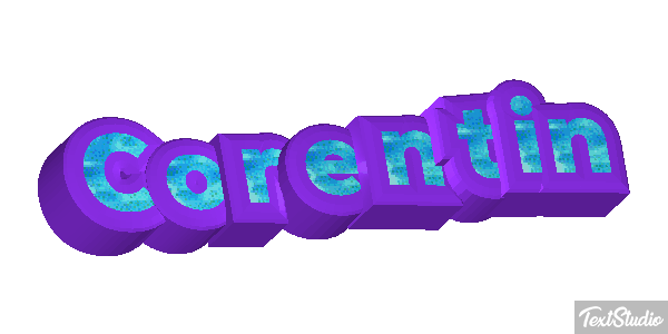 Corentin Effet de texte