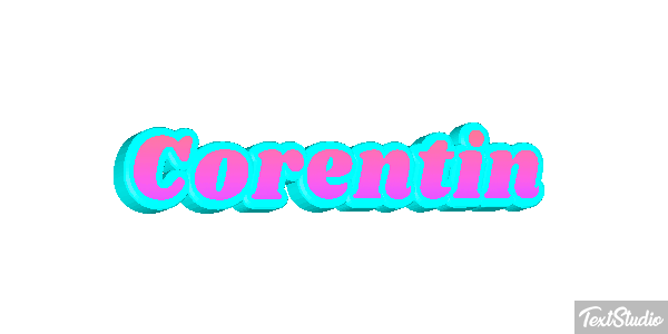 Corentin Effet de texte