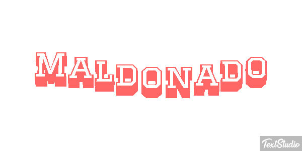 Maldonado Efekt tekstowy