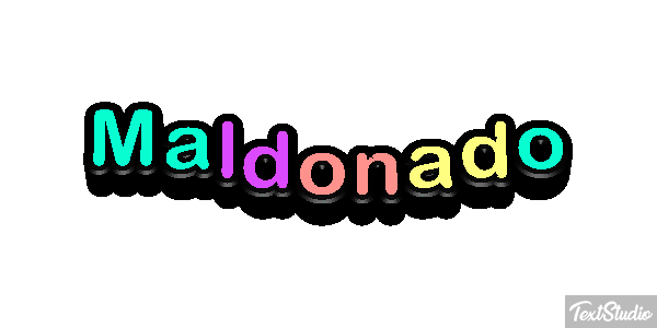 Maldonado Efekt tekstowy