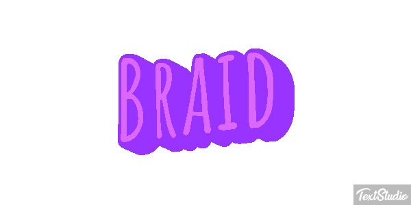 Braid Efecto de texto