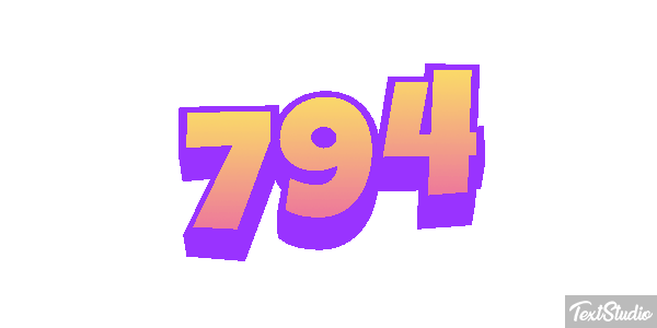 794 Effetto testo