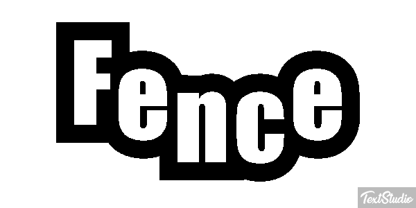 Fence テキスト効果