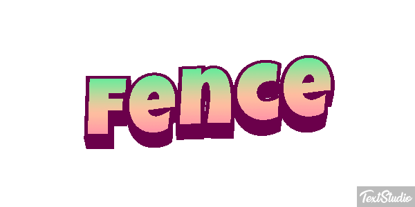 Fence テキスト効果