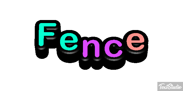Fence テキスト効果