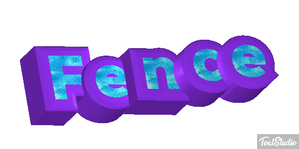 Fence テキスト効果