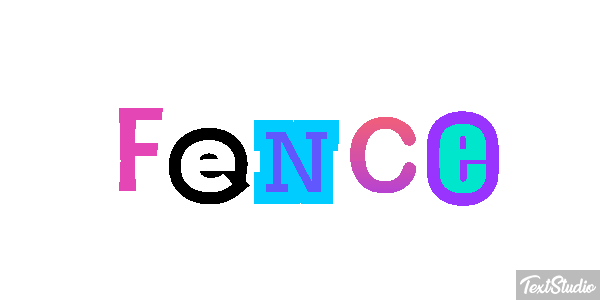 Fence テキスト効果
