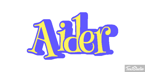 Aider Текстовый эффект