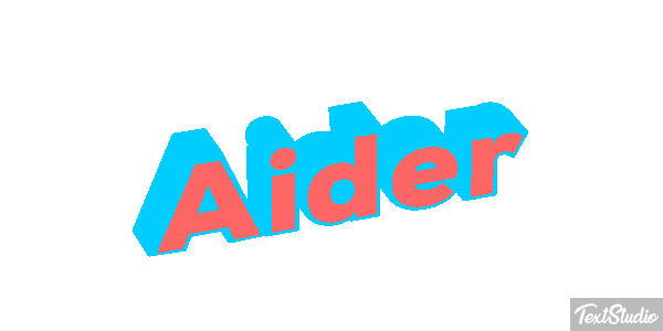 Aider Текстовый эффект