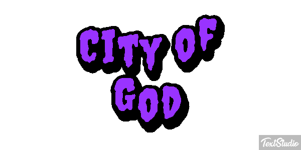 City of God Effetto testo