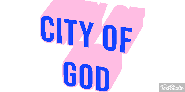 City of God Effetto testo