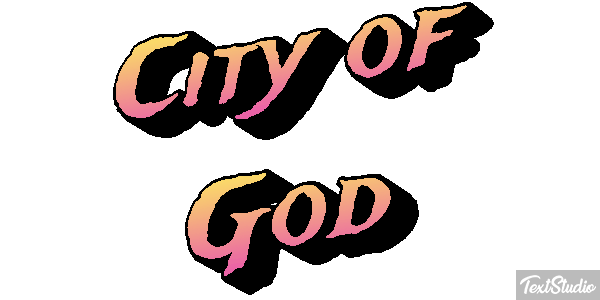 City of God Effetto testo