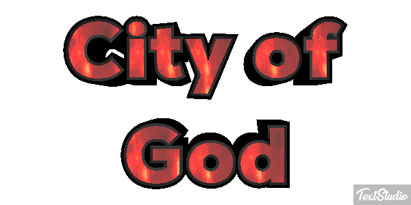 City of God Effetto testo