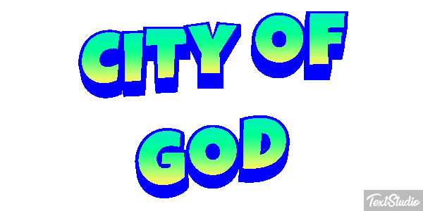 City of God Effetto testo