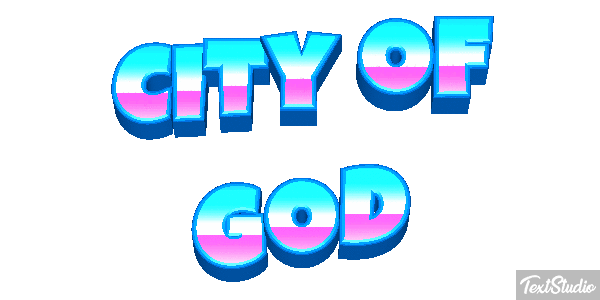 City of God Effetto testo
