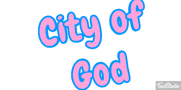 City of God Effetto testo