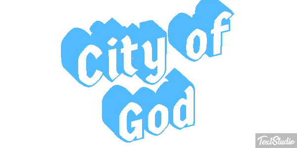 City of God Effetto testo
