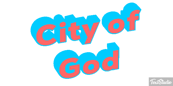 City of God Effetto testo