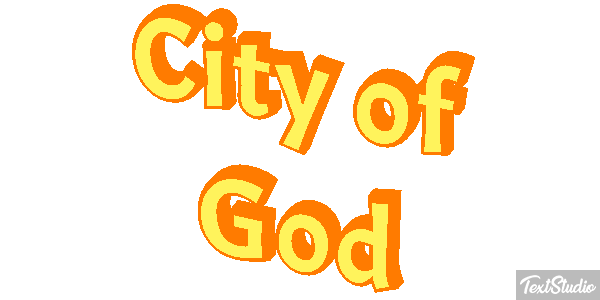 City of God Effetto testo