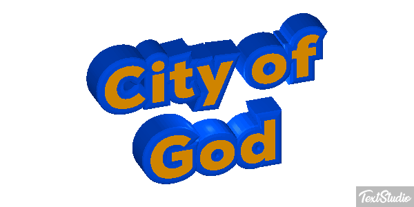 City of God Effetto testo