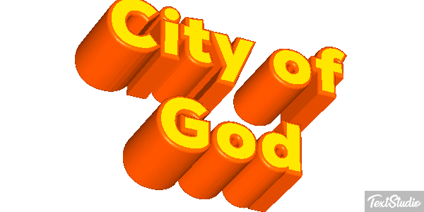 City of God Effetto testo