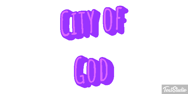 City of God Effetto testo