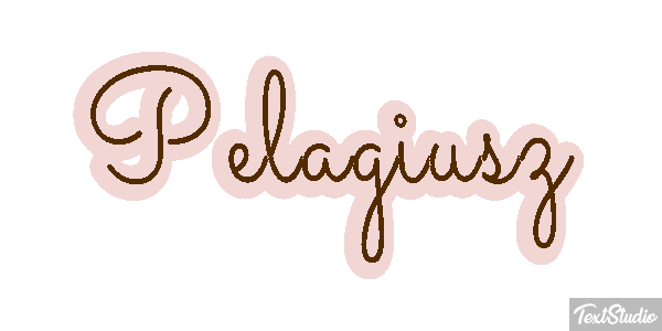 Pelagiusz Текстовый эффект