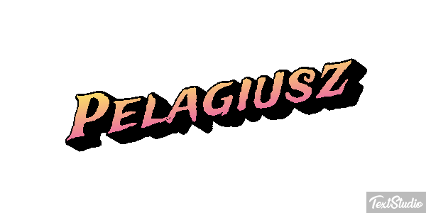 Pelagiusz Текстовый эффект