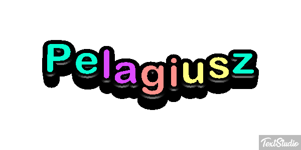 Pelagiusz Текстовый эффект