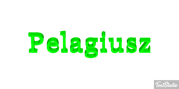 Pelagiusz Текстовый эффект
