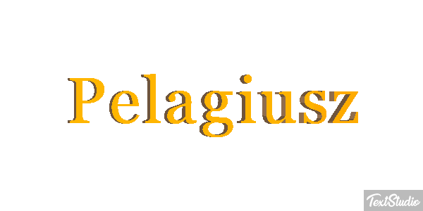 Pelagiusz Текстовый эффект