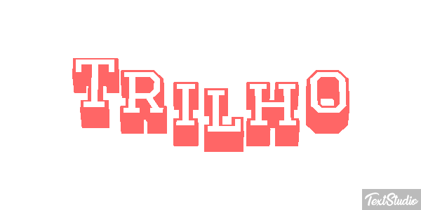 Trilho Text effect