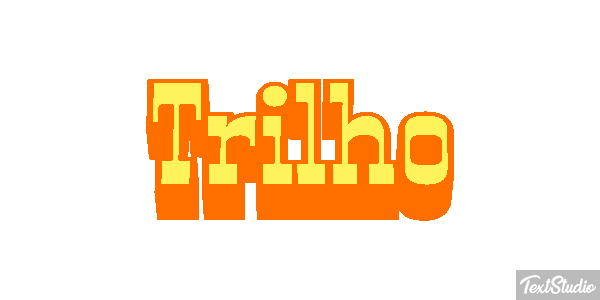 Trilho Text effect