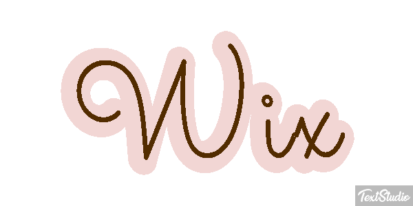 Wix Text effect