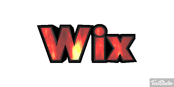 Wix Text effect