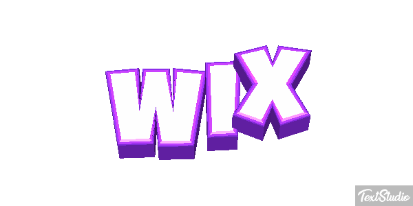 Wix Text effect