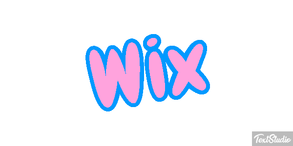 Wix Text effect