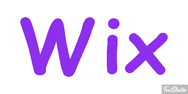 Wix Text effect