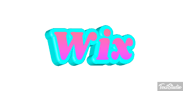 Wix Text effect