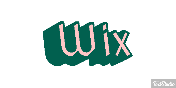 Wix Text effect