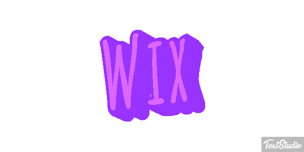 Wix Text effect